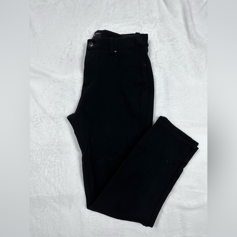 Philomena Petti Black Ankle-Length Cropped Pants Women’s Large - Picture 4 of 8